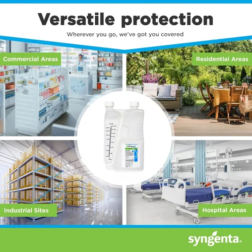 Miniatura 6 de Insecticida Demand CS - Contiene tecnología iCAP para el control de plagas de larga duración, 1 cuarto de galón insecticida pulverizable eficaz