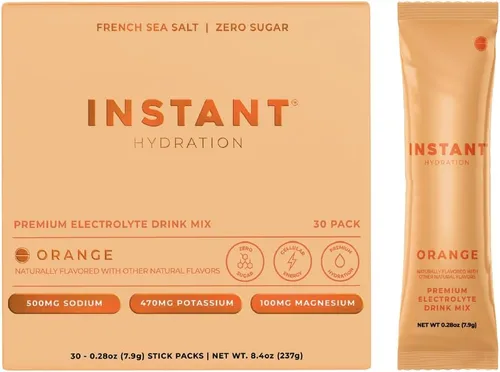 Miniatura 10 de Instant Hydration Shawn Johnson - Paquetes de electrolitos en polvo sin azúcar, mezcla de bebida electrolítica de limonada de cereza y artículos