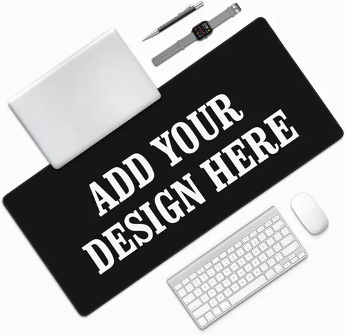 Miniatura 9 de OHORTEB Alfombrilla de ratón personalizada con foto, tapete de escritorio para laptop con imagen personalizada y texto, almohadilla de escritorio