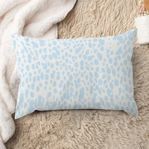 Miniatura 32 de ArogGeld Funda de almohada lumbar, estampado de guepardo verde, leopardo, estampado de leopardo, manchas de animales, almohada decorativa verde, A-17