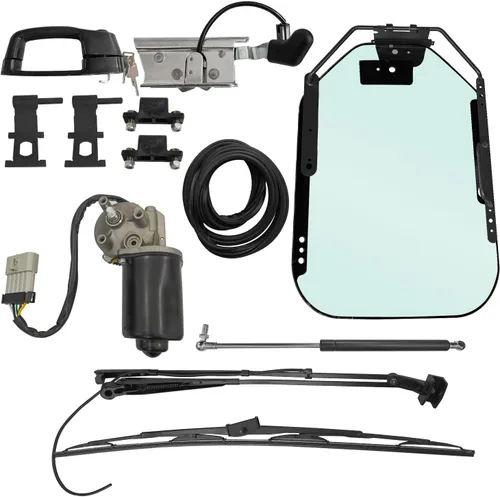 7120401 - Conjunto de vidrio para marco de puerta delantera compatible con Bobcat A770 AWD S modelos S590 S650 S770 S570 para cargadores compactos