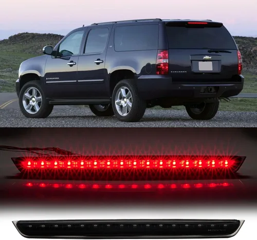 Miniatura 14 de Tercera tercera luz de freno, luz de freno LED de montaje alto para Chevy Silverado GMC Sierra 1500 2500 3500 HD Classic, lámpara de carga trasera