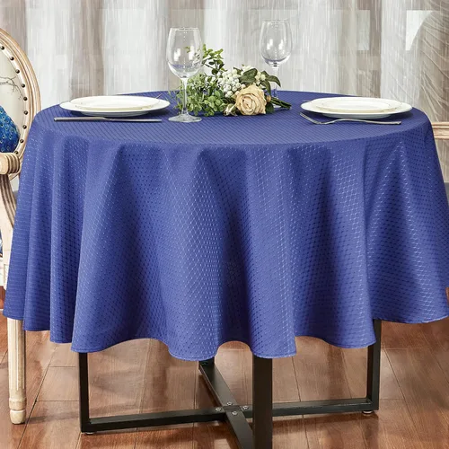Miniatura 36 de Mantel rectangular de poliéster impermeable, resistente a las arrugas, lavable, mantel de tela diseño Jacquard