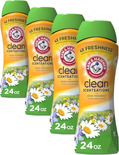Miniatura 13 de Arm & Hammer Scentsationse limpio en lavado olor booster - prado limpio, 24 oz