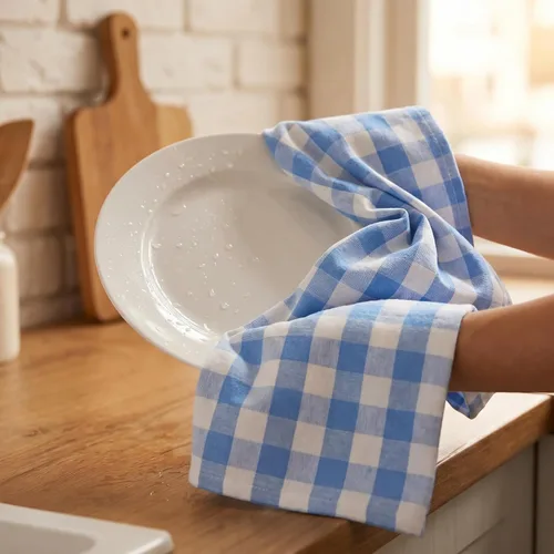 Miniatura 68 de Urban Villa Toallas de cocina 100% algodón para cocina (juego de 6) 20"x30" toallas de cocina altamente absorbentes, juego de ropa de cocina