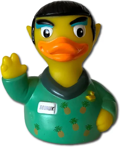 Miniatura 8 de CelebriDucks - Tropical Squawk Edición Limitada - Patos de Goma Flotantes - Juguete de Baño Coleccionable para Niños y Adultos de Todas las Edades