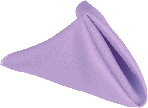 Miniatura 28 de LTC LINENS Juego de servilletas de tela azul bebé de 12 a 20 x 20 pulgadas, tela de poliéster lavable para hotel, restaurante, boda y fiesta
