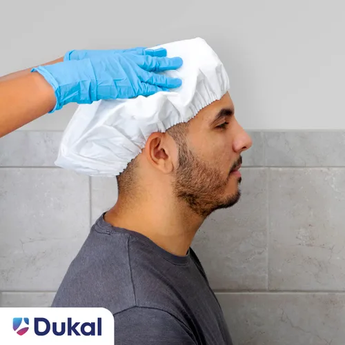 Miniatura 3 de Dukal SC3756-5 Redi-Wash - Tapa de champú sin enjuague, paquete de 5