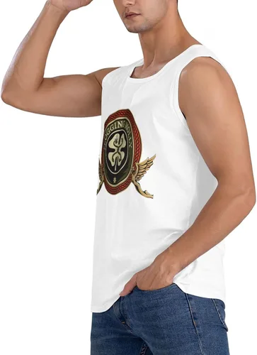 Miniatura 7 de SKYJUNOJN Hombre Muscle Tank Tops Camiseta Moda Festival de Música sin mangas Camiseta