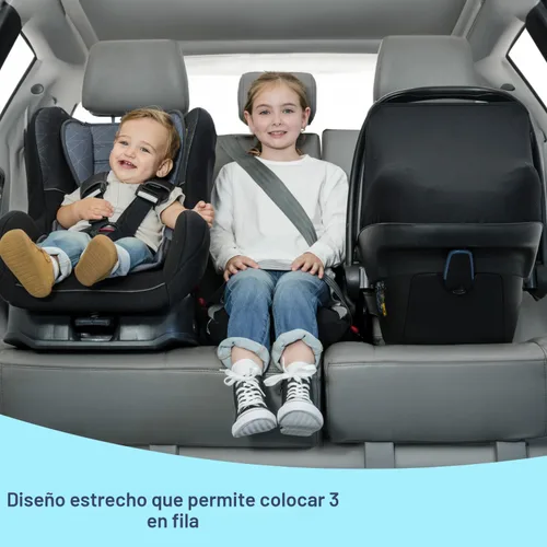 Miniatura 2 de bubblebum Asiento elevador de automóvil, asiento elevador inflable para niños, asiento elevador de viaje, asiento de automóvil estrecho sin respaldo