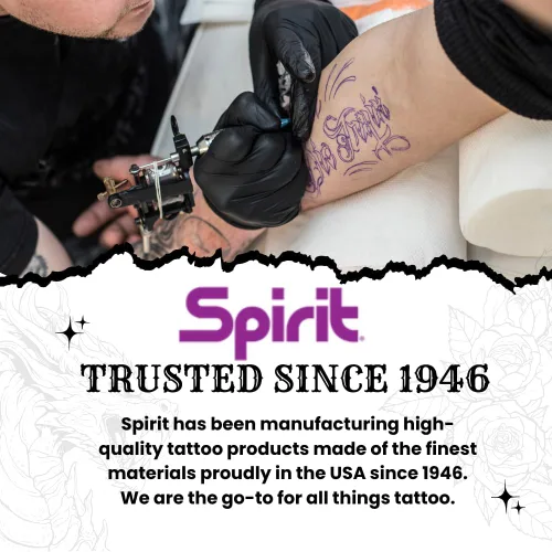 Miniatura 5 de Spirit® Papel de transferencia de tatuaje térmico clásico de 8.5 x 11 pulgadas, 100 hojas, papel de plantilla de tatuaje, fabricado con orgullo