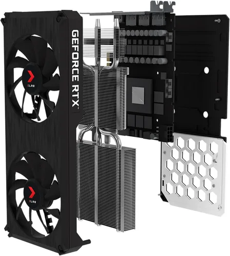 Miniatura 6 de GIGABYTE PNY GeForce RTX 3060 Ti 8GB XLR8 Gaming Revel Epic-X RGB Dual Fan Tarjeta gráfica LHR