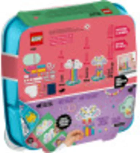 Miniatura 5 de LEGO DOTS 41905 - Soporte de joyería arcoíris para manualidades, un juguete divertido para niños a los que les gusta crear artes y manualidades