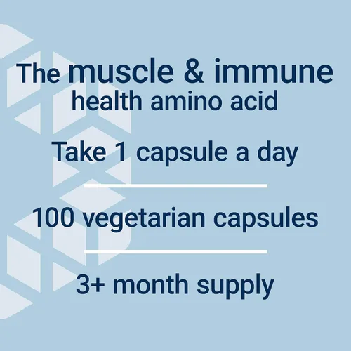 Miniatura 6 de Life Extension L-glutamina, 500 mg de L-glutamina, aminoácidos, apoya la salud muscular y la salud inmunológica, sin gluten, sin OMG, 100 cápsulas