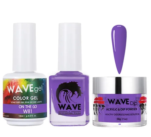 Miniatura 148 de WAVEGEL - Juego de gel de remojo, laca de uñas y polvo acrílico a juego - Colección Simplicity - #P109 Blizzard