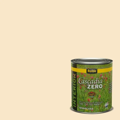 Miniatura 103 de Rodda Paint CASCADIA ZERO - Pintura e imprimación semibrillante para interiores en uno, 1 galón, azul huevo huevo azul