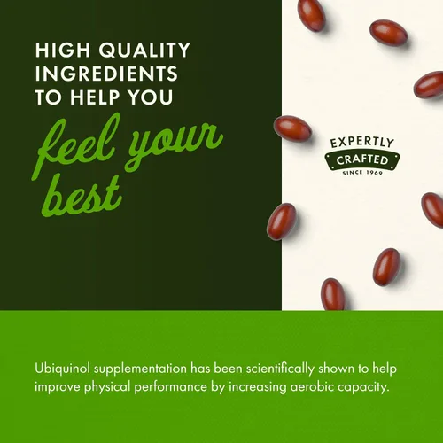Miniatura 6 de Swanson Ubiquinol - 100 mg - para la salud del corazón, la energía cerebral y el apoyo antioxidante - Ayuda a la producción de ATP* - Sin OMG - 120