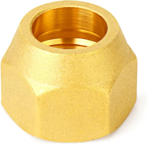 Miniatura 7 de GASHER 10 piezas de conector de tubo con abocinamiento SAE de latón, conector de tuerca de 1/2 pulgada para aire acondicionado, extensión de cobre