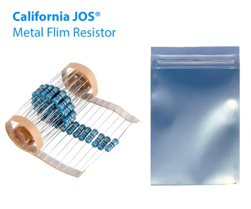 Miniatura 2 de California JOS - 100 resistencias de 0.24 ohm 1/2 W (0.5 vatios) ±1% tolerancia de película metálica, resistencia fija múltiple de valores