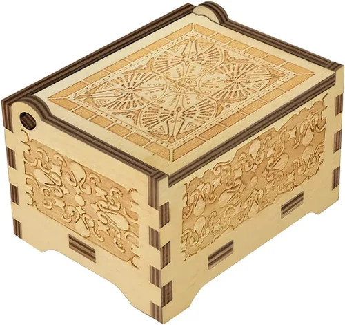 Miniatura 3 de Sooharic You are My Sunshine - Caja de música para hija, hijo, papá, mamá, única para niños, caja de música de madera con grabado vintage