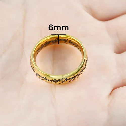 Miniatura 3 de El Señor de los Anillos Anillo de Poder para Hombres y Mujeres Fidget Anillo para Hombres