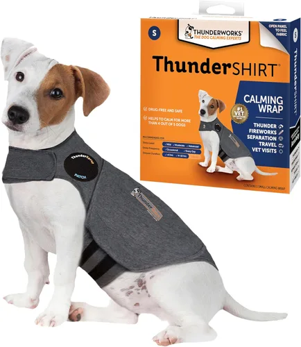 Miniatura 10 de Thundershirt para Perros, Grande, Gris Heather Clásico - Chaleco Calmante para la Ansiedad de Perros