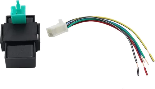 Miniatura 6 de 5 Pin AC CDI Box CDI Cable Arnés de Cable Enchufe 5 Cables para 50cc-150cc Dirt Bike Niños ATV Quad Go Kart Buggy Scooter Ciclomotor