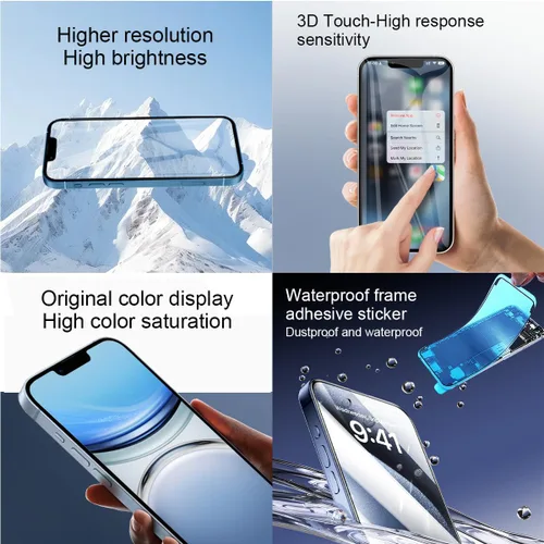 Miniatura 4 de EFAITHFIX para iPhone 11 Pro Max Reemplazo de Pantalla de 6.5 Pulgadas LCD Visualización 3D Touch Pantalla Full HD Digitalizador Marco de Montaje