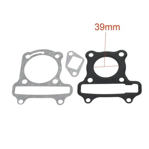 Miniatura 5 de Glixal GY6 Juego de juntas de cilindro de 50 cc y 1.535 in para 139QMB 139QMA basado en motos y ciclomotor ATV - juntas de culata y base, junta