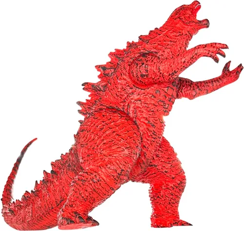 TwCare Fire Godzilla vs. Kong Figura de acción ardiente de juguete 2021: Rey flameante de los monstruos, serie de películas, articulaciones