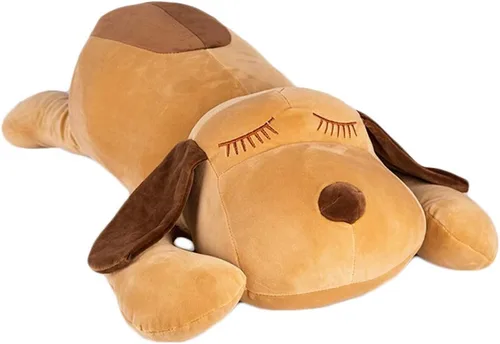 Almohada suave de felpa grande para perros, perros gigantes, cachorros, animales de peluche, regalos para niños, 19.7 pulgadas