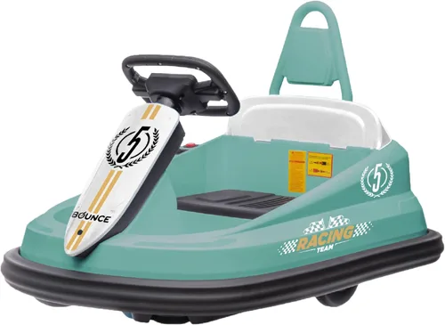 New Bounce Coche de parachoques eléctrico para niños pequeños de 1 a 3 años - Coches de parachoques para bebés - Coche eléctrico para niños de 1.5 a
