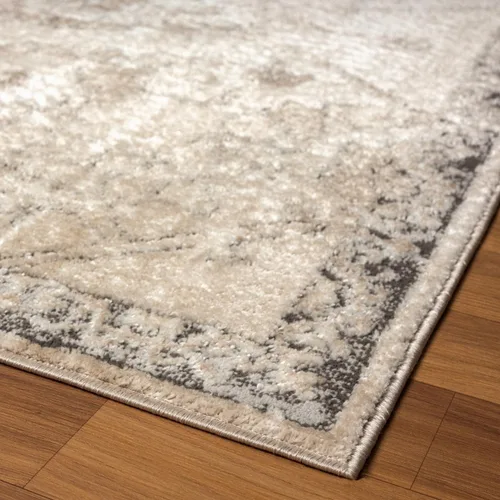 Miniatura 10 de LUXE WEAVERS Alfombra oriental floral beige envejecida 5x7
