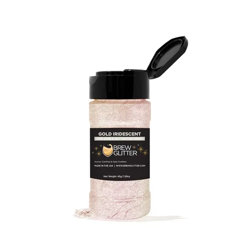 Miniatura 90 de Brillo de cerveza rosa comestible para bebidas, cócteles, cerveza, purpurina y bebidas Certificado Kosher y Halal 100% comestible y de grado
