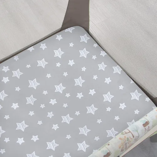 Miniatura 2 de Pack and Play Sheets - Juego de 2 sábanas para cuna, sábana bajera elástica compatible con Graco Pack n Play, material suave y transpirable
