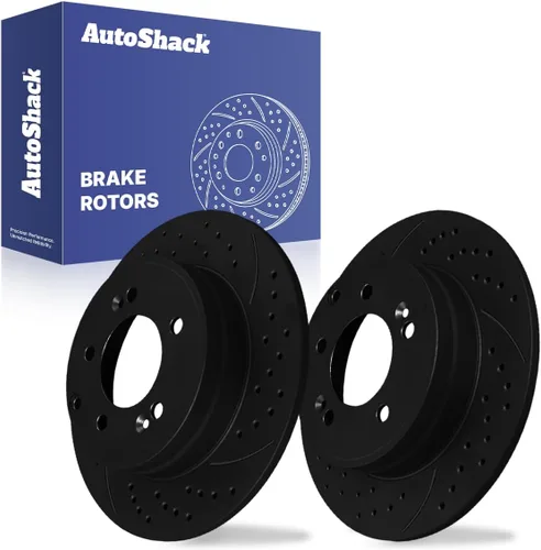 Miniatura 10 de AutoShack Rotores de Freno Trasero de Reemplazo para 2011-2019 Hyundai Sonata 2012-2017 Azera 2016-2018 Tucson 2011-2020 Kia Optima 1.6L 2.0L 2.4L