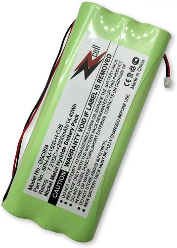 Miniatura 2 de Batería de 7.2 V compatible con 6PH-AA1500-H-C28 DSC9047 Power Series Sistema de alarma ADT DSC Back-Up SCW9045 SCW9047 2000mAh