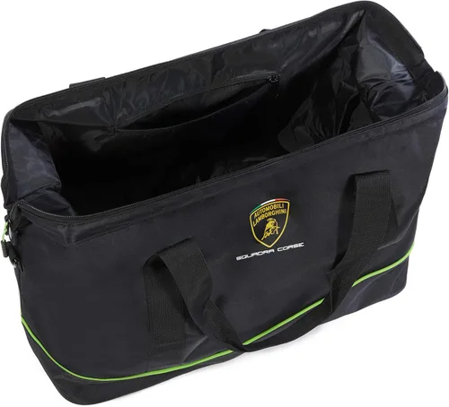 Miniatura 5 de Lamborghini Squadra Corse Bolsa de viaje negro