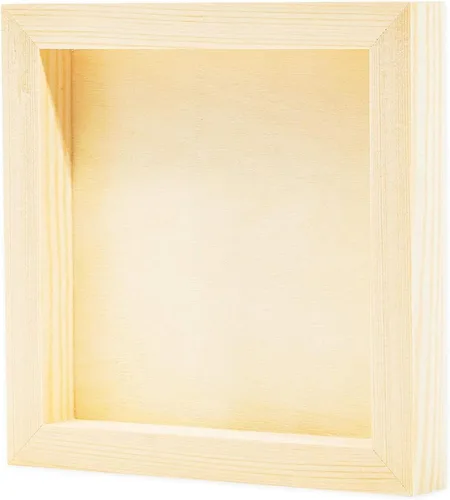 Miniatura 9 de Bright Creations Art Supplies - Paneles de madera para pintar, 10 x 10 pulgadas, 0.83 pulgadas de profundidad de cuna, sin terminar, paquete de 6