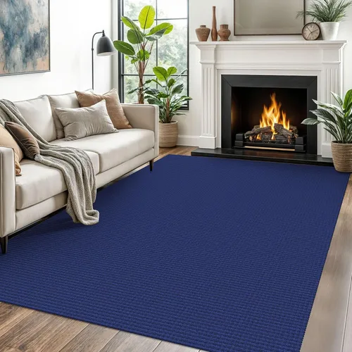 Miniatura 207 de EARTHALL Alfombra de pasillo 3x14 pies, alfombras lavables extra largas para pasillos, tejidas, antideslizante, alfombra trenzada para entrada