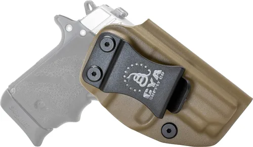 Miniatura 8 de CYA Supply Co. Base IWB Funda de transporte oculta propiedad de veteranos fabricada en Estados Unidos - Compatible