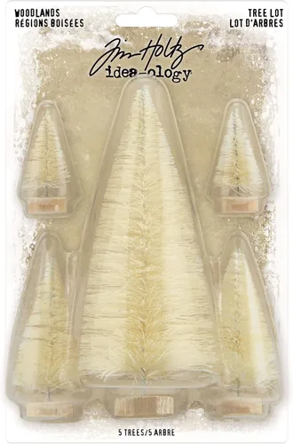Miniatura 2 de Idea-Ology Woodland Tree Lote de 5/Pkg - Natural 1.5" a 5