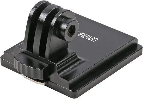 Miniatura 2 de Montura de Aluminio NVG Compatible con GoPro Hero 13/12/11/10/9/8/7/6/5 Negra, Montura NVG de Casco Táctico Compatible con DJI Osmo Action 5