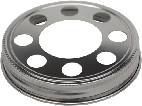 Miniatura 9 de Tapa de iluminación de acero inoxidable para frascos de conservas (tapa individual, boca regular)