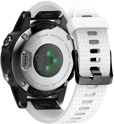 Miniatura 14 de ANCOOL - Correa para Garmin Fenix 5S, de ajuste fácil, de silicona suave de 20 mm de ancho, correa de reloj para Fenix 5S, #2-Negro