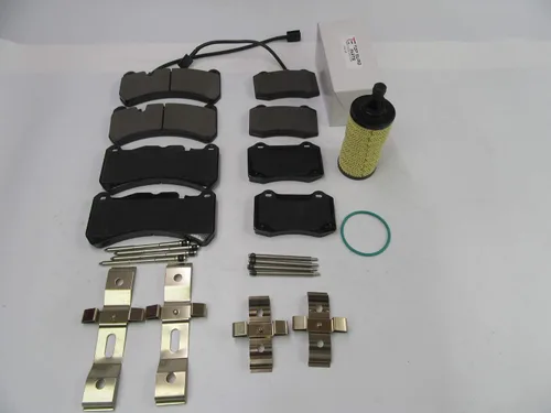Recambio de Pastillas de freno delanteras y traseras Maserati Ghibli Quattroporte LOW POLVO +FILTRO DE ACEITE LIBRE #532