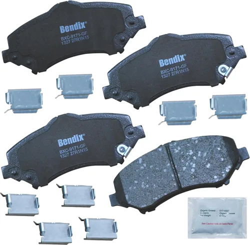 Miniatura 372 de Pastillas de freno delanteras cerámicas Bendix Priority1 CFC2302 para Hyundai Elantra 2021, Sonata 2022-2020, Kia K5 2023-2021