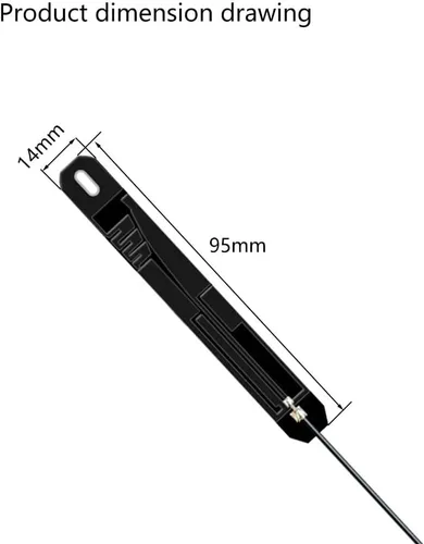 Miniatura 4 de Antena de juego de PC interna LTE 4G de frecuencia completa 5dbi 3G GPRS GSM CDMA Módulo PCB incorporado antena omnidireccional con conector ipx