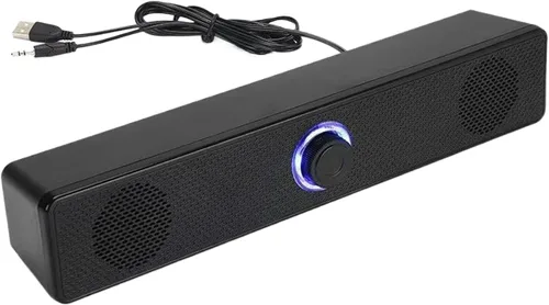 Altavoz de barra de sonido inalámbrico, dispositivo de reproducción de música de mesa, barras de sonido de audio para el hogar, para entusiastas de
