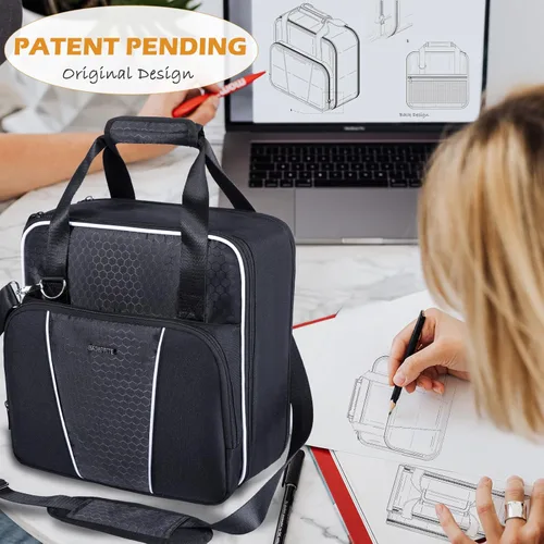 Miniatura 7 de BAGSPRITE Bolsa de viaje para cafetera, compatible con Keurig K-Mini o K-Mini Plus, funda de transporte para cafetera de una sola porción